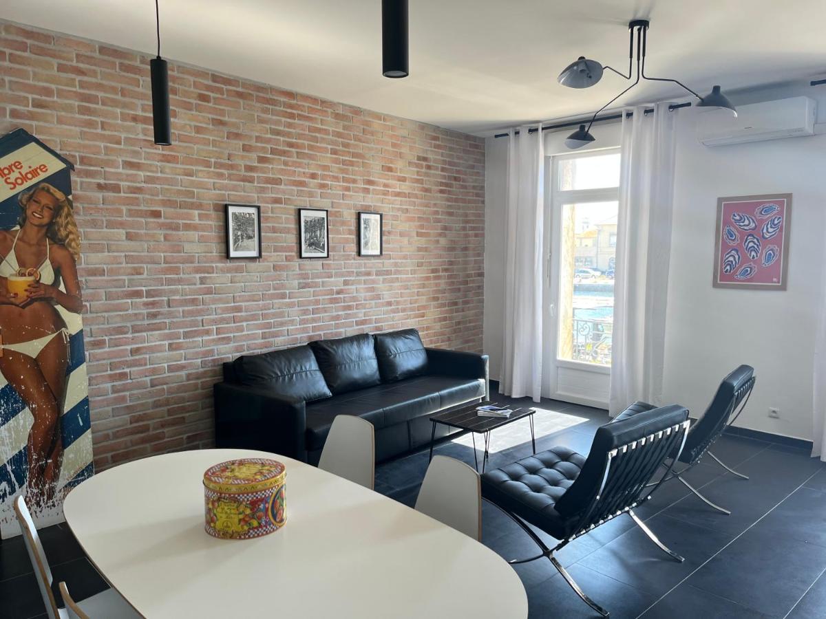 L'Appartement Sur Quai - En Face De La Criee Sète Exterior foto